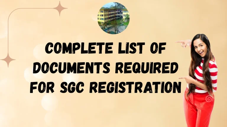 Step-by-Step Guide to Register on SGC Portal
