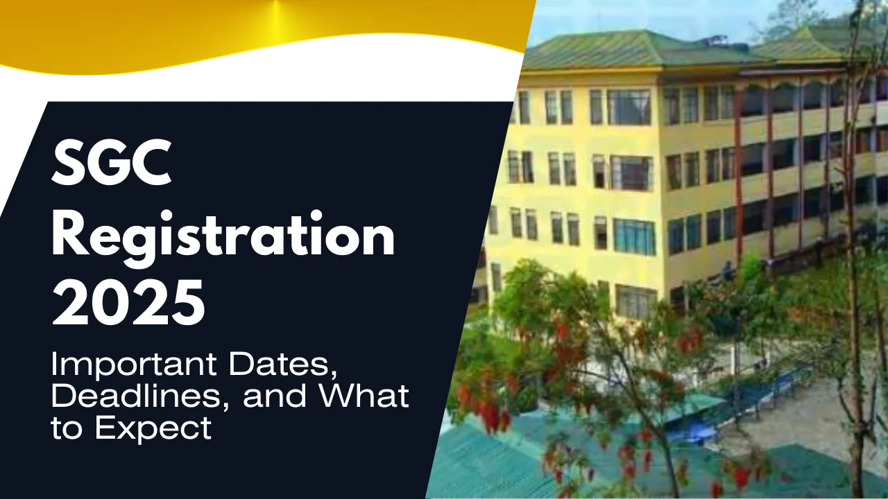 SGC Registration Dates 2025