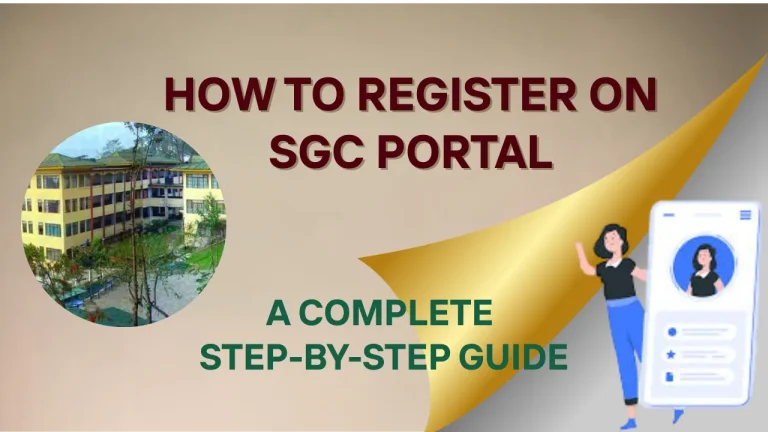 Step-by-Step Guide to Register on SGC Portal